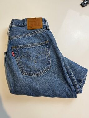 Levi's 501 Classic Blue Denim Jeans Size 28